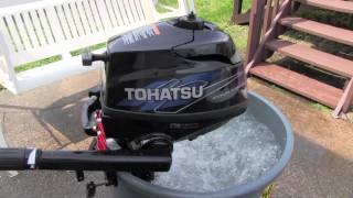 Tohatsu 35 HP Four Stroke [upl. by Goldberg360]