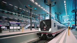 Trein naar Berlijn Nieuwe InterCity Berlijn ECx in 2023 [upl. by Nalor]