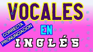 LA REGLA DE LAS VOCALES EN INGLES [upl. by Nachison]