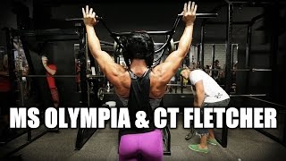 CT FLETCHER TRAINS MS OLYMPIA DLB [upl. by Drhacir818]