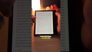 Did you know this about Kindle Oasis 🤫🌙 kindle kindleoasis ebooks reading nightreading [upl. by Gensler]