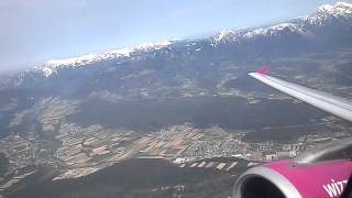 Wizz Air Take off from Ljubljana Airport Slovenia to London Luton [upl. by Searcy]