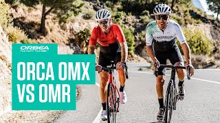 Orca OMX vs OMR with Purito Rodríguez  Orbea Factory Team [upl. by Gant]