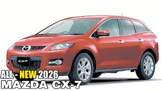 2026 MAzda cx 7  Next Generation [upl. by Bender]