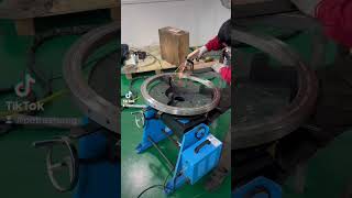 300kg load welding postioner equiped with 500a chunck made in china [upl. by Mara]