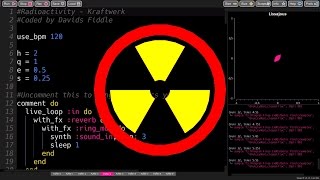 Radioactivity  Sonic Pi Cover [upl. by Ednalrym167]