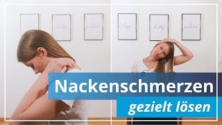 Nackenschmerzen lösen  5 Übungen für sofortige Entspannung [upl. by Pineda]