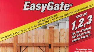 EasyGate NoSag Gate Bracket Kit [upl. by Lindell]