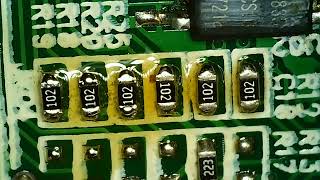 SMD Resistor soldering Technique lcdhelp repair panelrepair [upl. by Nickola378]