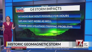 Historic geomagnetic storm and how it impacts Earth [upl. by Halehs]