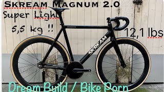 Crazy Light 55kgs SKREAM MAGNUM 20 Brakeless [upl. by Brouwer179]