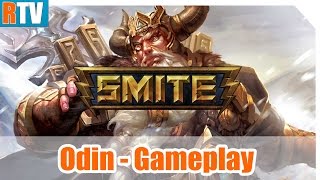 Smite  Odin Gameplay  quot JUMMMMMP  quot [upl. by Yedrahs]