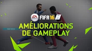 FIFA 16 Améliorations de gameplay  Défense Milieu de Terrain Attaque [upl. by Ayita812]