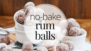 NoBake Rum Balls [upl. by Youngran]