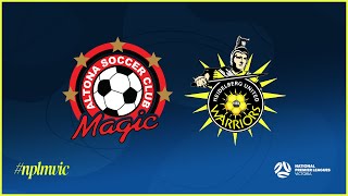 2024 NPLMVIC Round 1 Altona Magic SC v Heidelberg United FC [upl. by Anuaek90]