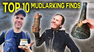 Mudlarking  BEST EVER finds 2021 roundup [upl. by Dlonyer]