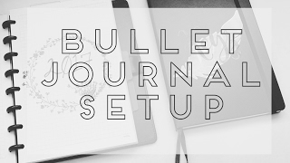 Bullet Journal Setup Leuchtturm1917 amp Tul Discbound [upl. by Nneb]