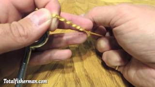 How to tie the Improved Clinch Knot  Best Fishing Knots [upl. by Yoc]