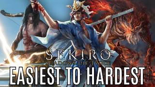 Ranking All Sekiro Bosses From Easiest To Hardest [upl. by Yllen]