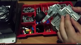 Lego Mindstorms EV3 Robotics Lesson 4  Build a robot in 5 minutes [upl. by Dualc]