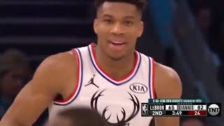 team lebron vs team giannis all star 2019 [upl. by Alad710]