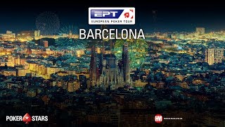 EPT BARCELONA Main Event Day 2 CardsUp [upl. by Xineohp]