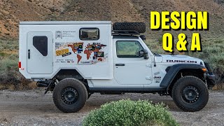 Dream Overland Camper Design Questions amp Answers [upl. by Marpet]