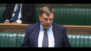 Sir John Whittingdale MP for Maldon puts a question to Foreign Office Minister on Ukraine [upl. by Auqinimod]