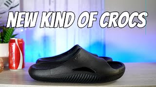 Not your average Crocs Mellow Slide Review and On Feet [upl. by Yecniuq]