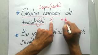 Edilgen  Dönüşlü  TERLETEN İKİLİLER  ÖNDER HOCA [upl. by Emanuel]