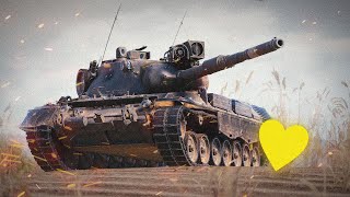 Befriedigendes Leopard 1 Gameplay World of Tanks [upl. by Nnylyoj9]