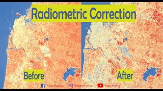 Radiometric correction Landsat 8 OLI TRS  QGIS  SemiAutomatic Classification Plugin SCP [upl. by Ylrebmic]