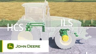 John Deere 8R Tractors  Suspension ILSActiveSeatHCS Animation [upl. by Atsocal371]