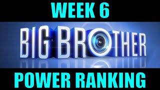 Big Brother 26 Power Ranking Week 6 [upl. by Houlberg]