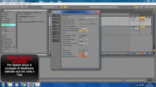 Ableton settings Look LATENCY and Vst Plugin folder setting [upl. by Odraude]