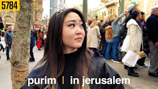 Celebrating Shushan Purim 👑  Full Day Vlog  Jerusalem 🇮🇱 [upl. by Morena]