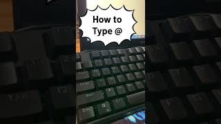 How to type  on laptop  How to press  on laptop keyboard [upl. by Scherman]