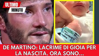 Emozione e lacrime per Stefano De Martino Il video dellannuncio della nascita Sono diventato… [upl. by Eiramllij55]