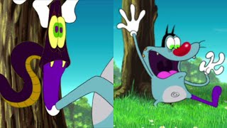 हिंदी Oggy and the Cockroaches 😱 साँप Hindi Cartoons for Kids [upl. by Oicnerolf]