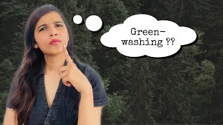 What is green washing   HINDI [upl. by Ahcurb]