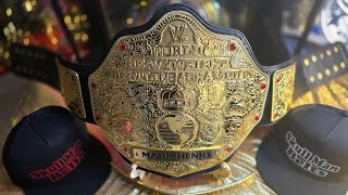 REVIEW HD 2D SCRATCH LOGO WWE BIG GOLD Arosha Belts [upl. by Abrahamsen19]