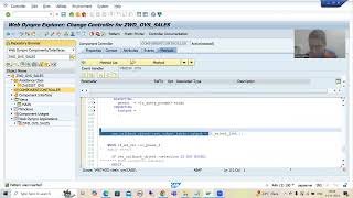 45  Web Dynpro ABAP  Component Usage  Object Value SelectorOVS Part10 [upl. by Ariaic]