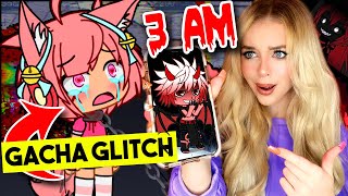 DO NOT PLAY GACHA LIFE AT 3 AM THE GACHA GLITCHES ARE REAL SCARY [upl. by Ajax]