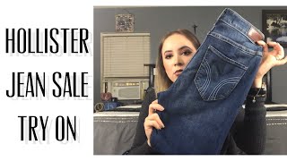 HOLLISTER JEAN SALE  TRY ON [upl. by Zohara579]