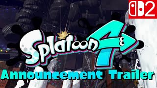 Splatoon 4  Announcement Trailer  Nintendo Switch 2 [upl. by Meggy631]