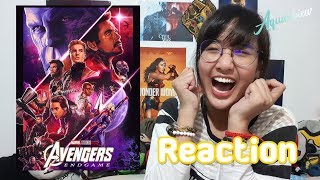 รีแอคชั่น Avengers Endgame ตัวอย่างสุดท้าย l Aquabbiew [upl. by Ahsitam]