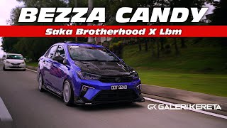 Perodua Bezza Spec Lepas JPJ  Candy Blue  Headlamp Audi [upl. by Lyndel868]