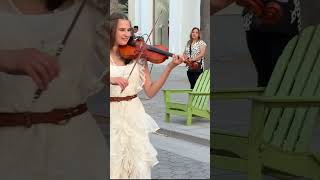 Gimme Gimme Gimme  ABBA  Karolina Protsenko and Avelina Kushnir  Violin amp Saxophone Cover [upl. by Riobard]