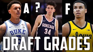 Grading EVERY Pick Made In The Top 10 Of The 2022 NBA Draft [upl. by Cargian]