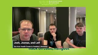 Live from Vaadin Create with Vaadin founder Joonas Lehtinen and Leif Åstrand [upl. by Olenolin937]